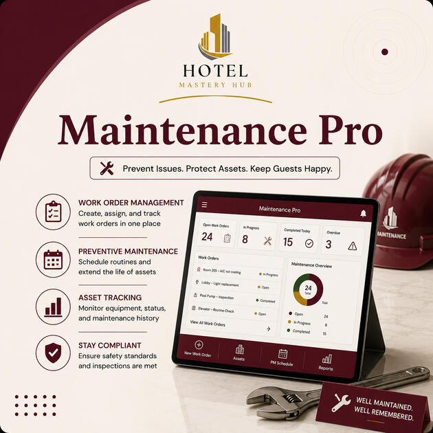 Maintenance PRO Maintenance PRO